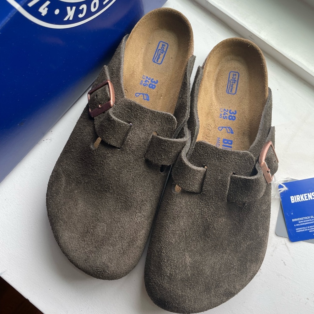 Birkenstock Bostons Soft Footbed